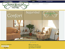 Tablet Screenshot of emeraldhotelsv.com